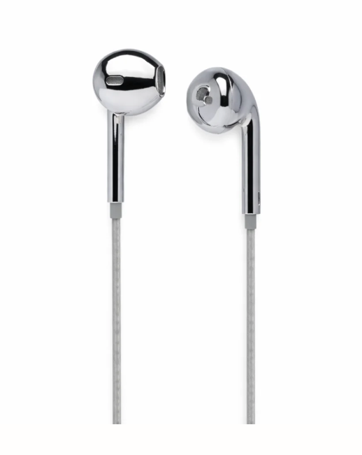 GINJI Chrome Wired Earphones