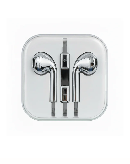 GINJI Chrome Wired Earphones
