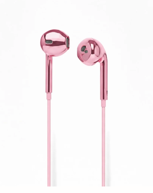 GINJI Chrome Wired Earphones