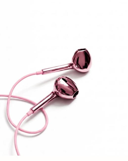 GINJI Chrome Wired Earphones